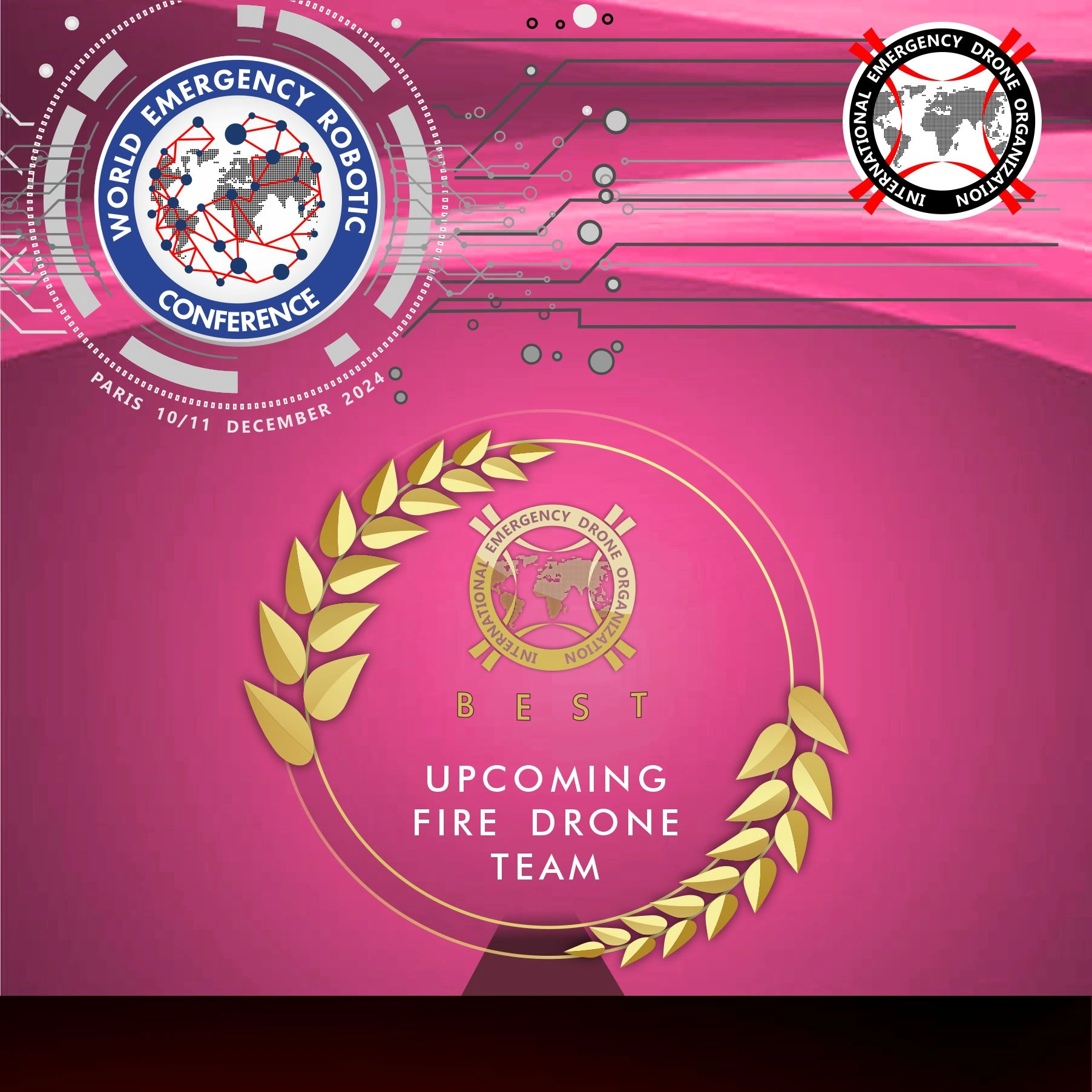 Applications Open for Best Upcoming Fire Drone Team Award at IEDOCONF