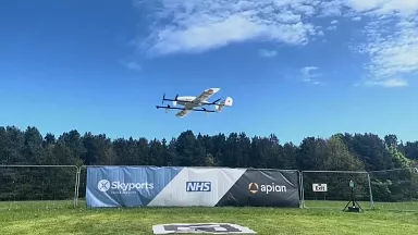 Successful Drone Trial Transports Blood Between Hospitals in Northumberland